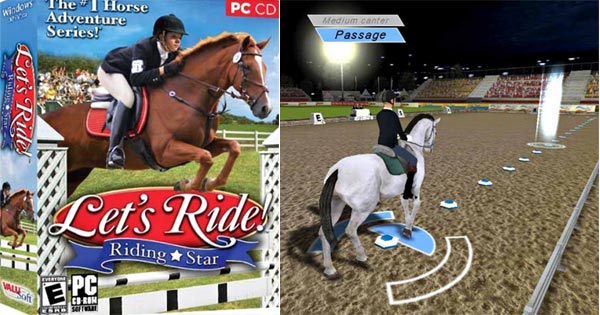 Jocul de călărie, dresură şi salturi Let's Ride - Riding Star